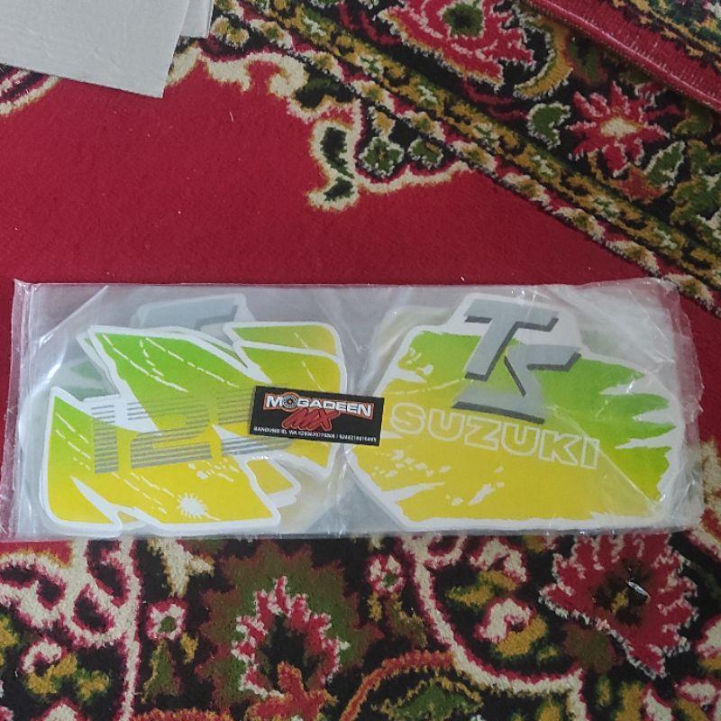 Striping Stiker TS125 TS 125 tahun tua hijau *