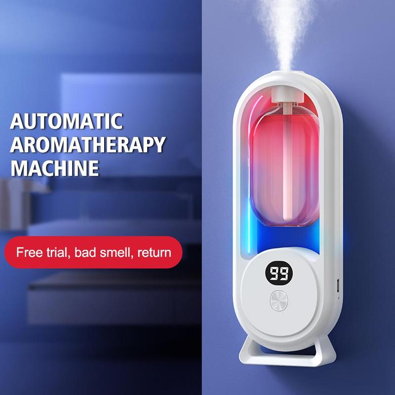 Product Introduction of Automatic Aromatherapy Machine Hotel Spray Fragrance Machine Fragrance Deodorizing Bathroom O0V9 23