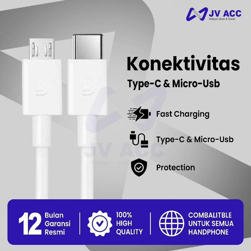 KABEL DATA CHARGER HP/CCTV GRIFFIN MICRO USB / TYPE C 2 METER UNIVERSAL 1
