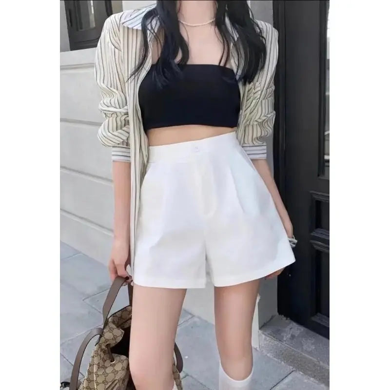 ￼[ SIZE XS - 2XL] Quần Short nữ phong cách Hàn Quốc vải Umi Hàn cao cấp chuẩn form (WN002)