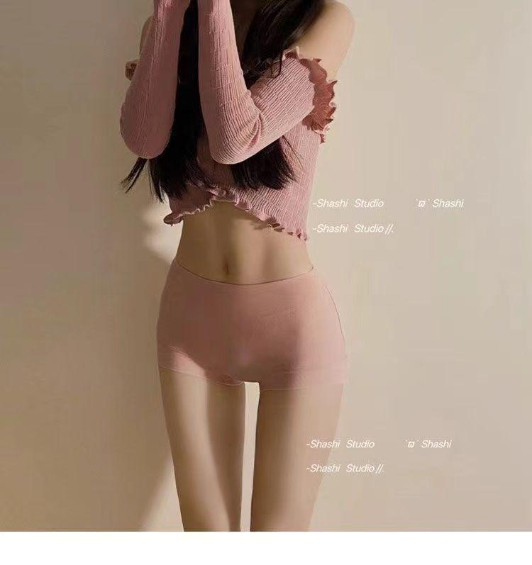 Product Introduction of Đồ Lót Nữ, Cotton Nguyên Chất, Kháng Khuẩn, Cotton Đầy Đủ, Đáy Quần Graphene, Cạp Cao Vừa, Thoáng Khí, Ngoại Cỡ, Bó Eo, Quần Boxer Ôm Hông Women 16