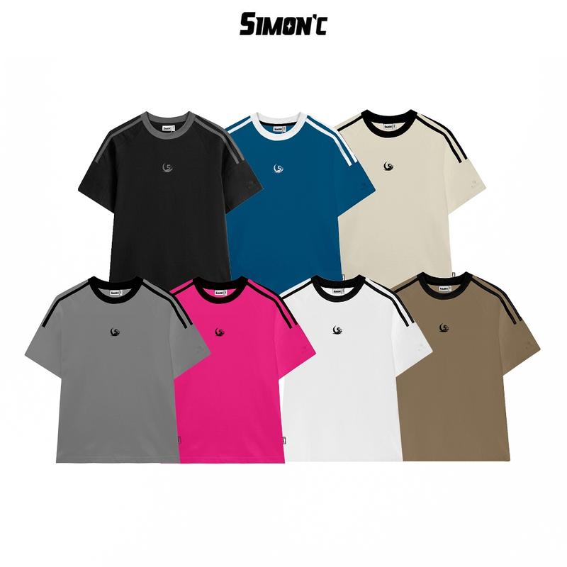 Áo Thun Raglan Basic Sport Simonc 2 Line - 7 Màu Áo Thun Local Brand Nam Nữ 0