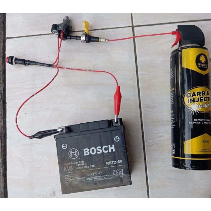 Alat untuk membersihkan injector motor dan mobil servis injeksi 0