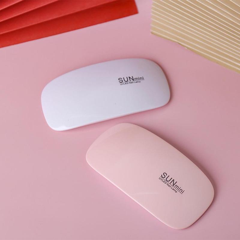Portable Mini UV LED Nail Lamp, USB Rechargeable Foldable Nail Dryer Lamp, Professional Nail Art Tool for Home & Nail Salon Use 4