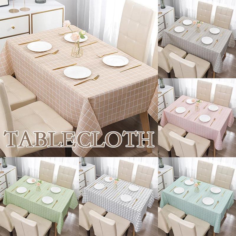 Product Introduction of Khăn trải bàn có thể giặt được, chống dầu và chống bụi, thảm PEVA cho Bàn ăn, thích hợp để giặt, vật dụng gia đình tốt, J1Q1 20