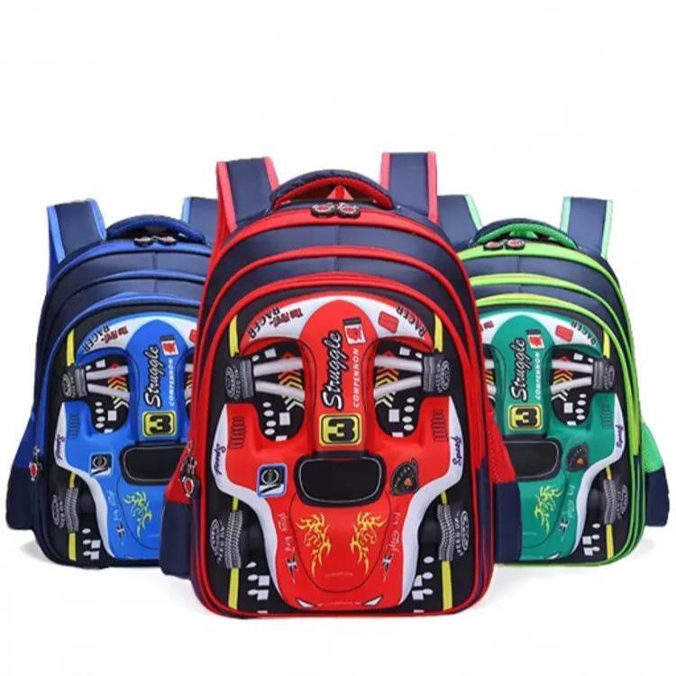 Balo cho bé trai đi học cấp 1 tiểu học từ lớp 1 đến lớp 4 siêu nhẹ 650gram 3 ngăn đệm thoáng khí BL24