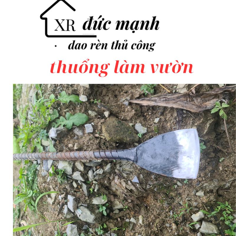 dụng cụ làm vườn thuổng thép xoắn làm vườn cực kỳ sắc bén dao  làm  cỏ  vườn 3