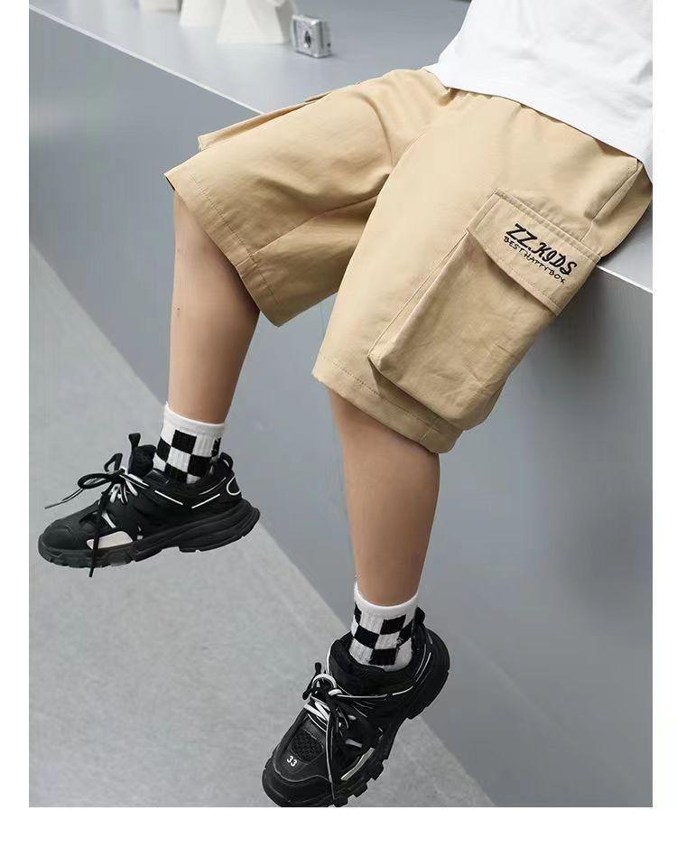 Product Introduction of Quần Soóc Bảo Hộ Lao Động Cho Bé Trai, Mỏng Và Rộng Rãi, Quần Cropped Xén Thường Ngày, Quần Thể Thao Dễ Phối Đồ, Thích Hợp Cho Trẻ Trung Và Lớn, Hàng Mới Về Năm 2024 11