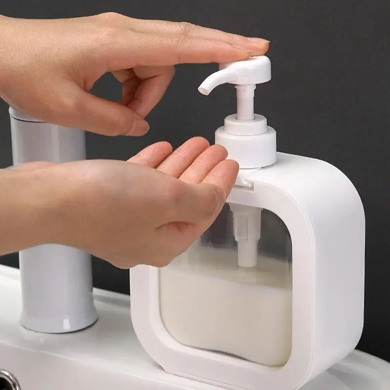 Masterhome Tempat Sabun Cair 500 mL | Botol Sabun Cair Pump | Dispenser Sabun Cuci Piring | Soap Refill Pump 0
