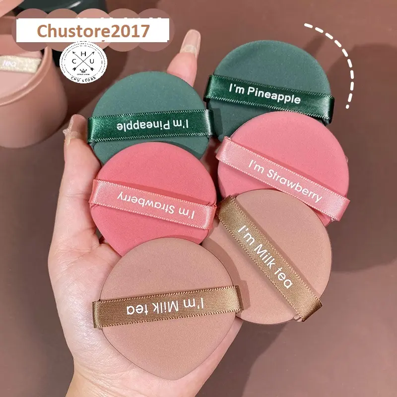 CST0 Hộp 7 Mút Tròn Tán Kem Nền Phấn Nước BB Cushion Tiện Dụng mtp2 0