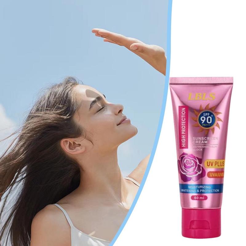 Product Introduction of SPF90 Sunscreen Cream High Protection UV PLUS 60ml Skin Skincare Facial S9R9 22