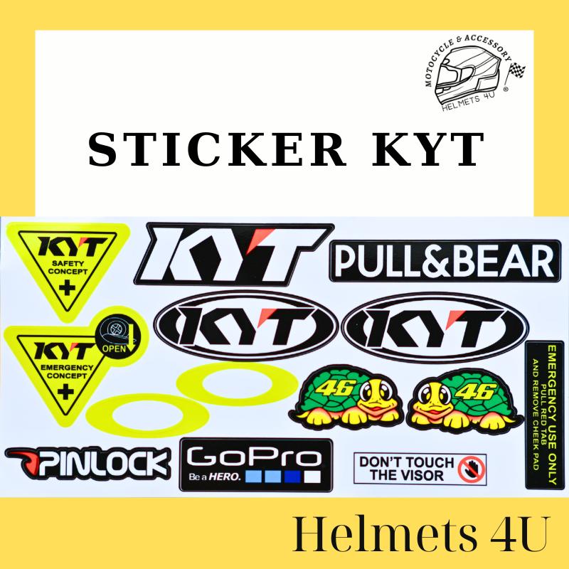 Tem sticker decal logo dán chống nước, siêu dính dán mũ bảo hiểm ...