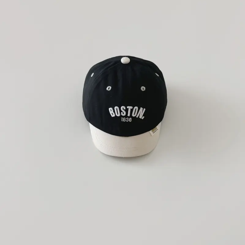 Mũ thêu chữ BOSTON cho bé 2 - 4 tuổi mẫu mới 2024 SuKids SK57 2