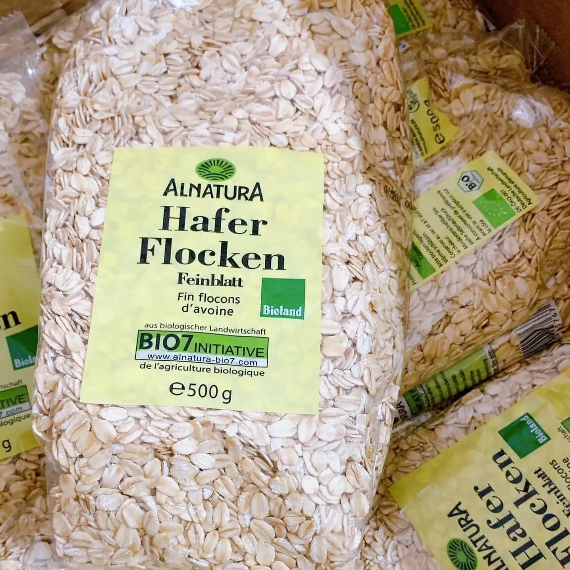 Yến mạch Đức Hafer Flocken nguyên cán