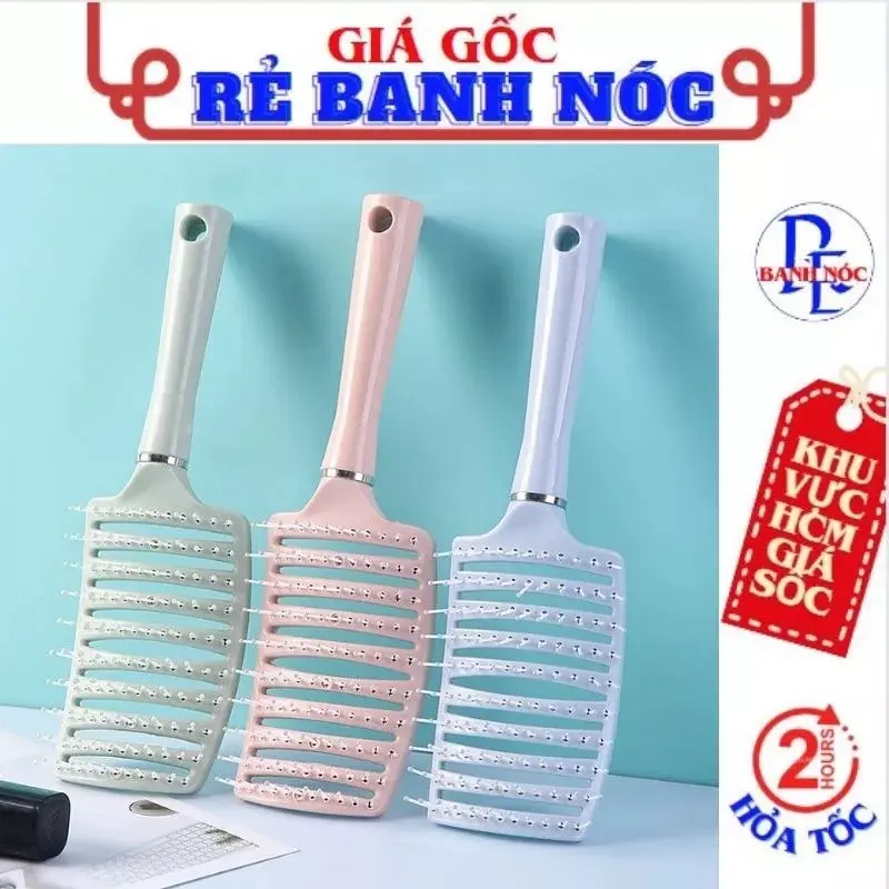 Lược Chải Phồng Tóc, Gỡ Rối Chuyên Dụng, Tạo Kiểu Xinh Xắn