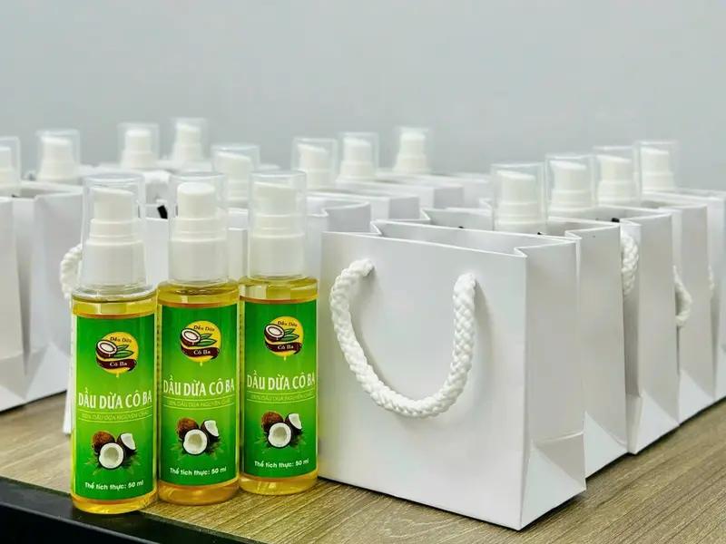 Dầu dừa tinh luyện nguyên chất 100% an toàn khi sử dụng 5