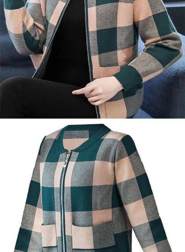 Product Introduction of Áo Khoác Chống Nắng, Phong Cách Phương Tây, Áo Cardigan Dáng Rộng Quý Phái, Thích Hợp Cho Các Bà Mẹ TRUNG NIÊN, Nữ TRUNG NIÊN Và Cao Tuổi, Hàng Mới Về 2021, Đồng Phục Bóng Chày, Quần Áo Mùa Thu 3