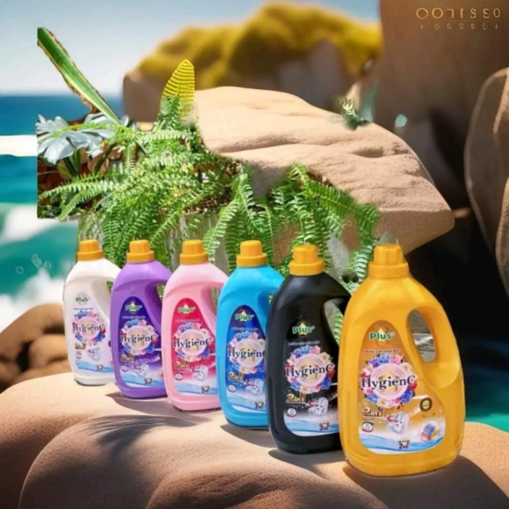 ] combo 2 can nước giặt hygienc 4kg Làm Sạch nuoc giat