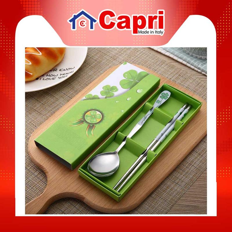 Bộ Thìa Đũa Tiện Dụng Inox, Thìa Đũa Văn Phòng 0