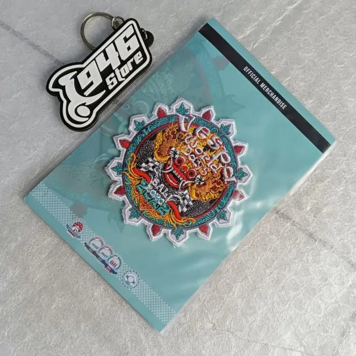 Patch Bordir Vespa World Day Bali 2022 Original Official Merchendise 1