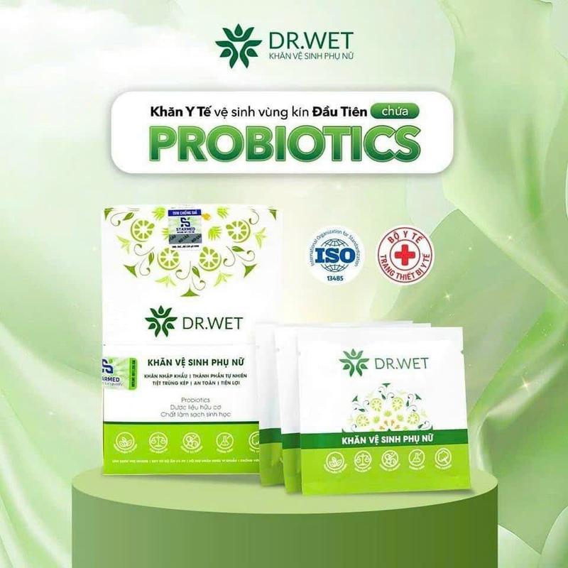 Khăn Ướt Vệ Sinh Phụ Nữ DR.WET