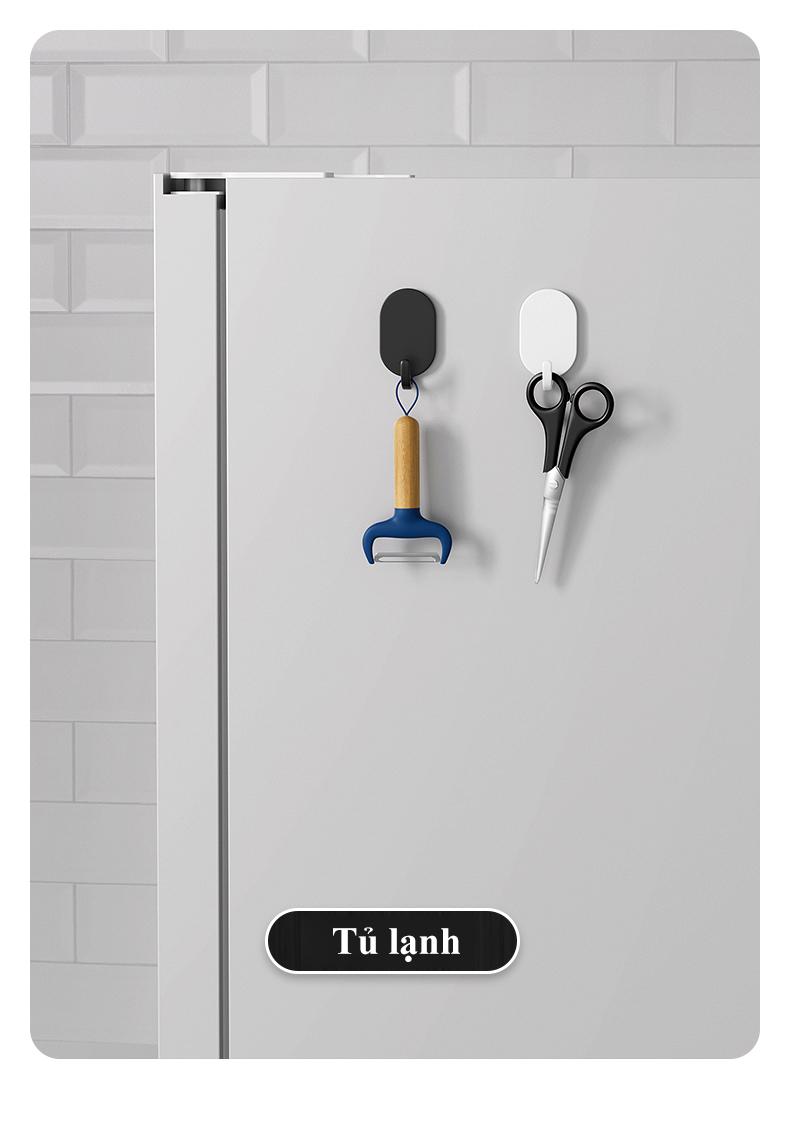 Product Introduction of Móc dán tường HOMELOVE Móc treo đồ đa năng dán tường siêu dính không cần khoan chịu lực tốt thép nguyên chất không gỉ Decor Phòng 26