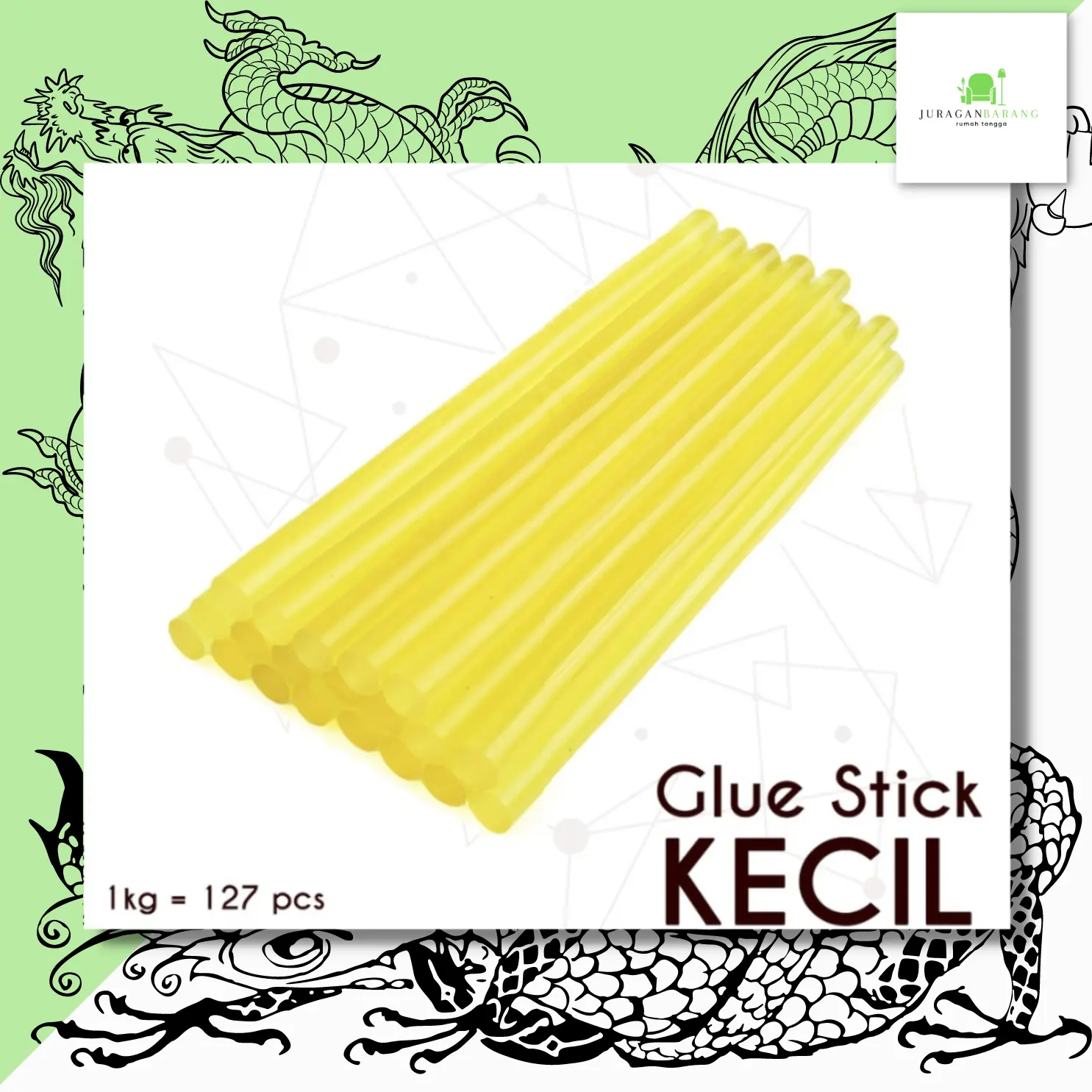 Lem Tembak Lem Bakar Glue Stick Hot Melt ukuran kecil
