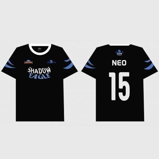 Shadow Eagle Jersey in Black by Starlympic 2