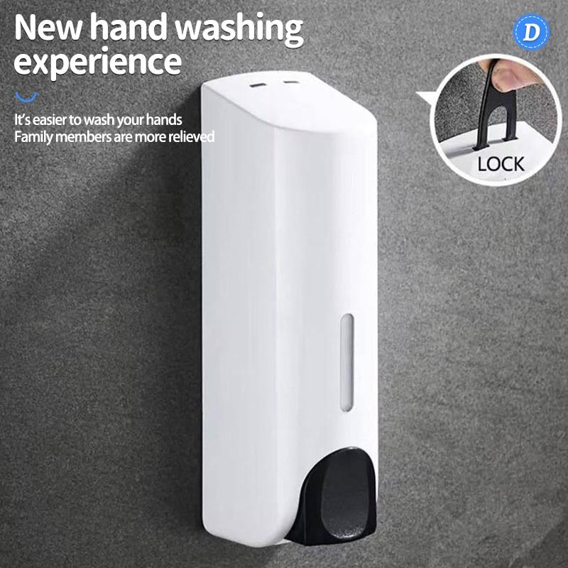 Hộp Đựng Xà Phòng Ép Thủ Công Cho Phòng Tắm, Hộp Đựng Dầu Gội Gắn Tường, Sữa Tắm, Chai, Hộp Xà Phòng, Thiết Bị Phòng Tắm Kiểu Khách Sạn 0