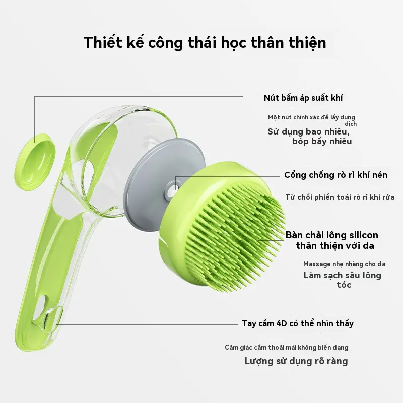 Bàn Chải Tắm Cho Thú Cưng, Bàn Chải Tắm Silicon, Bàn Chải Mát Xa Cho Chó, Lược Làm Đẹp Cho Mèo, Lược Làm Sạch Cho Thú Cưng, Đồ Dùng Tắm 7