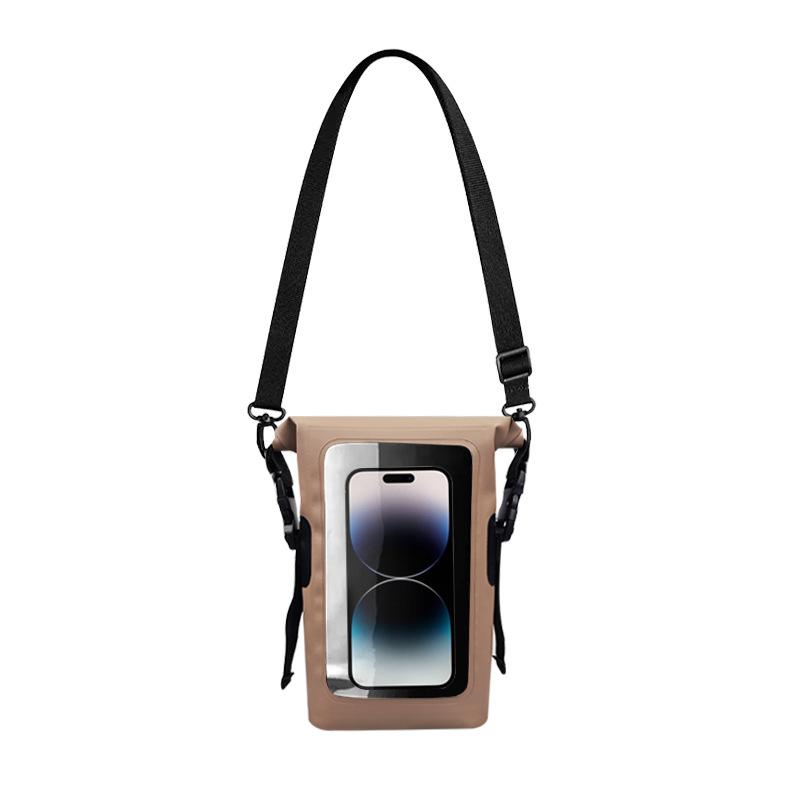 Product Introduction of Outdoor mobile phone water-proof shoulder bag waterproof Drybag seaside beach swimming drifting 2L crossbody bag fashion PVC waterproof bag bag 24