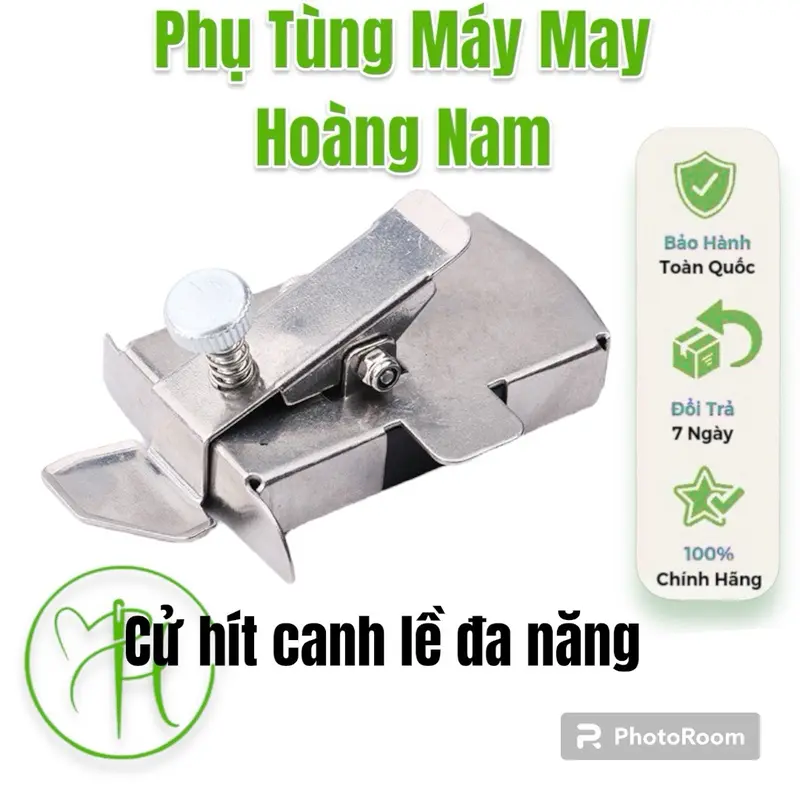 Cữ Căn Thẳng Đường May - Nam châm KIỂU MỚI Gắn ( Căn Mép vải) máy công nghiệp và gia đình 0