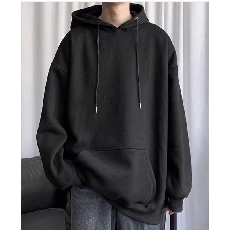 Áo Hoodie Nam Nữ Trơn Nhiều Màu Có Bigsize Từ 35kg Đến Hơn 100kg Chất Nỉ Dày Mịn Cao Cấp Menswear