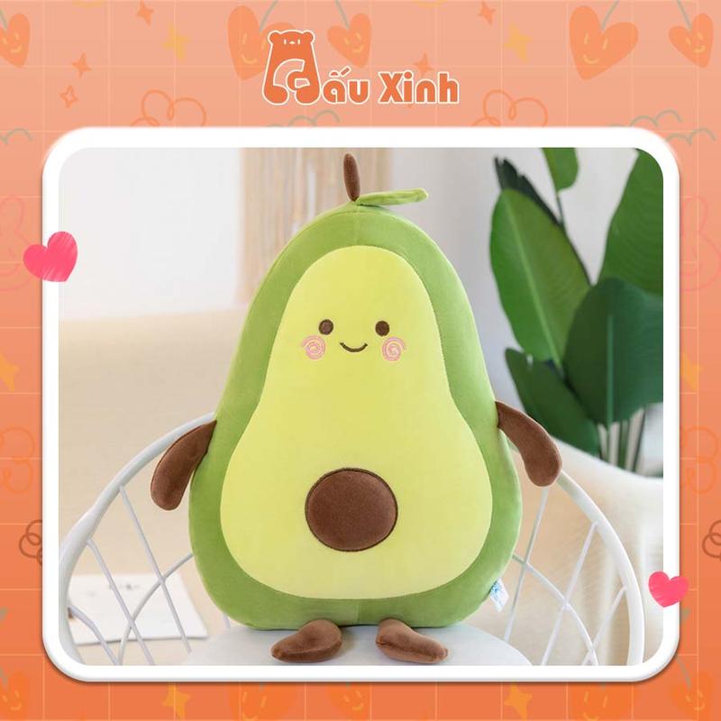 Quả bơ xíu quà tặng dễ thương - Gấu Xinh - G12 Thú Nhồi Bông Toy