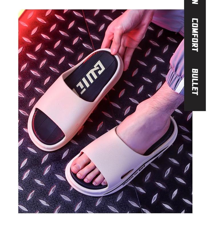 Product Introduction of Slippers Men's Summer Thick Bottom Super Soft Refined Outdoor Household Bathroom Bath Summer Sandals Sandals Women's Sandals 4