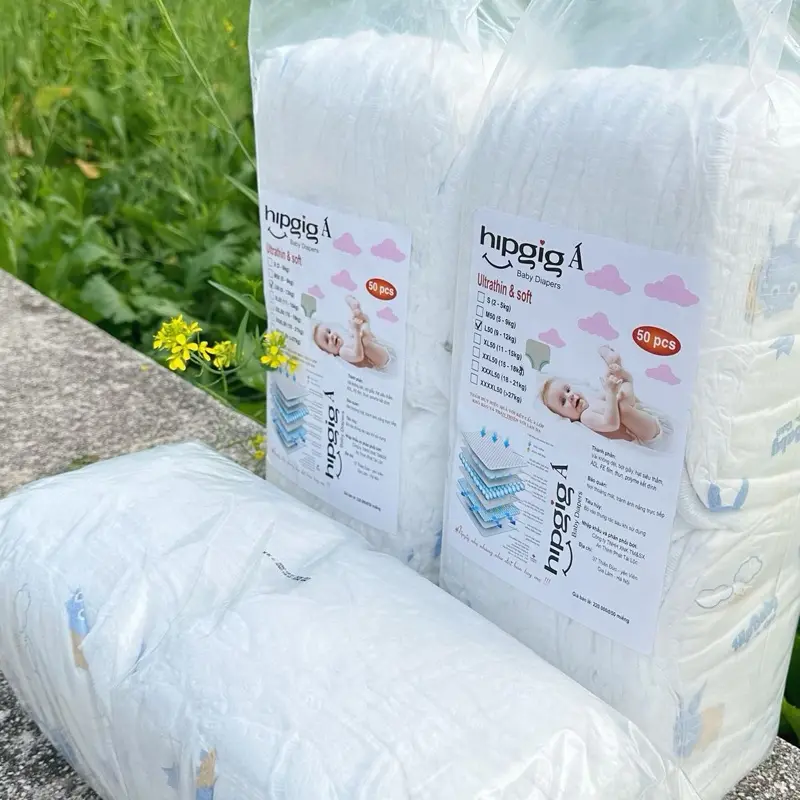 Combo 3 bịch (150 miếng) bỉm quần Hip đủ size cho bé 2
