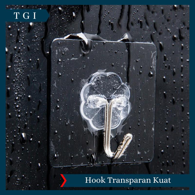 Product Introduction of TGI - GANTUNGAN TEMPEL HOOK AJAIB PEREKAT DINDING KAIT MAGIC SERBAGUNA KAMAR MANDI 10