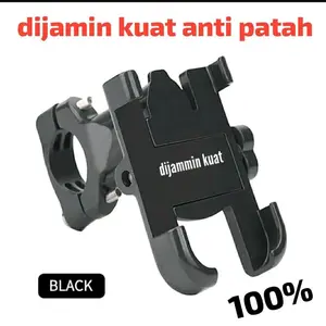 Holder hp stang motor fullbesi c2 original 100% Terbaru dijamin kuat kokoh anti patah Terbaru