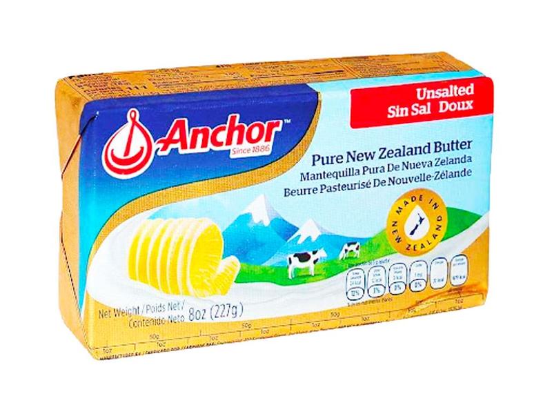  Sữa Bơ Lạt Anchor New Zealand 200g - Hàng Chính Hãng - Sữa Bơ Làm Bánh Cao Cấp 