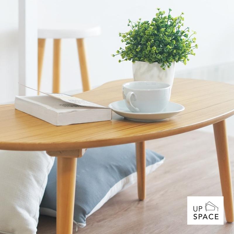 Up Space Peanut Table 80 Cm / Meja Lesehan / Meja Laptop / Meja Serbaguna / Meja Duduk / Meja Anak 5
