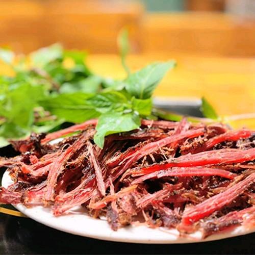 500G THỊT LỢN GÁC BẾP Kèm Chẩm Chéo Tây Bắc - Ăn Vặt - Chua Cay Food Snack 6