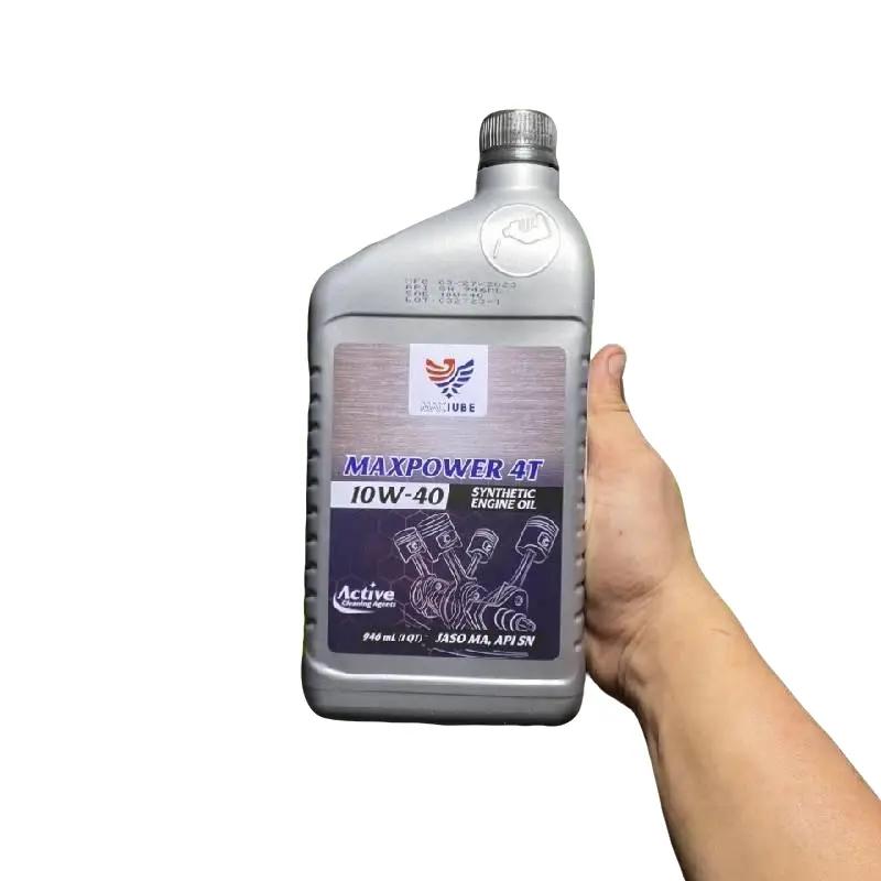 Nhớt xe số xe côn tay Maxlube Maxpower 4T (946ml) của USA sử dụng được  3000km Dầu Nhớt Dầu nhớt xe máy ex 150 future nhot xecontay
