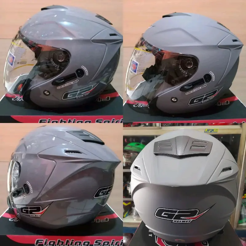 helm G2 OPTIMAX DARK GREY GLOSS DARK GREY DOFF 0
