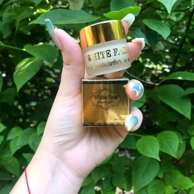 Kem white face hỗ trợ da mụn. chăm sóc da làm đẹp da  Kem Face 5