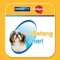 Gambar Pedigree Dentastix Small Snack Anjing 75 gr - Isi 2 - 2 pcs dari Whiskas Indonesia Kota Tangerang 4 Tokopedia