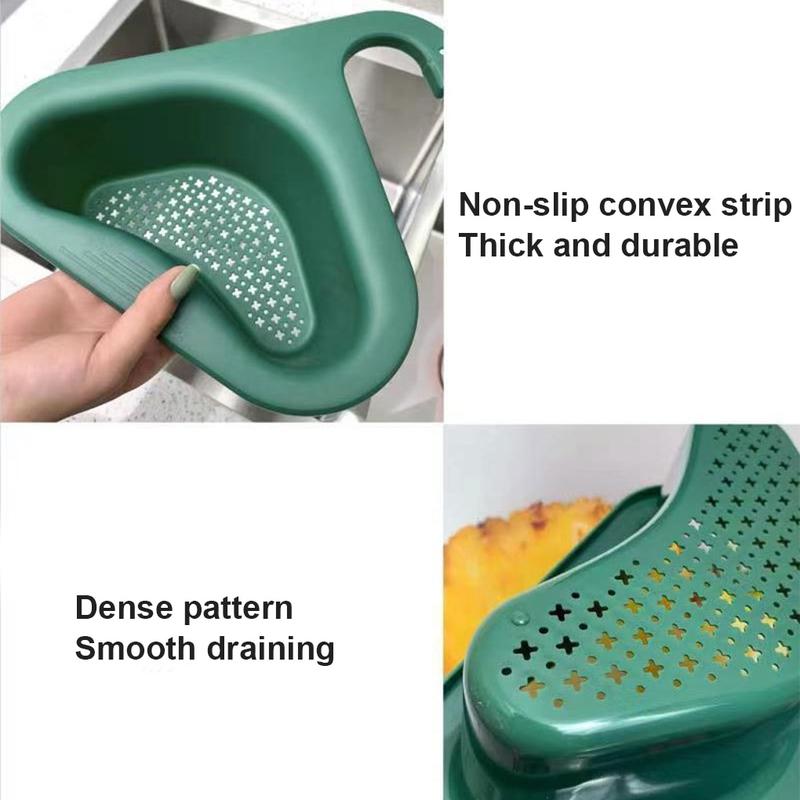 Product Introduction of Multifunctional Hanging Filter Rack and Drain Rack for Kitchen Kitchen Sink Leftover Soup Filter Rack 3