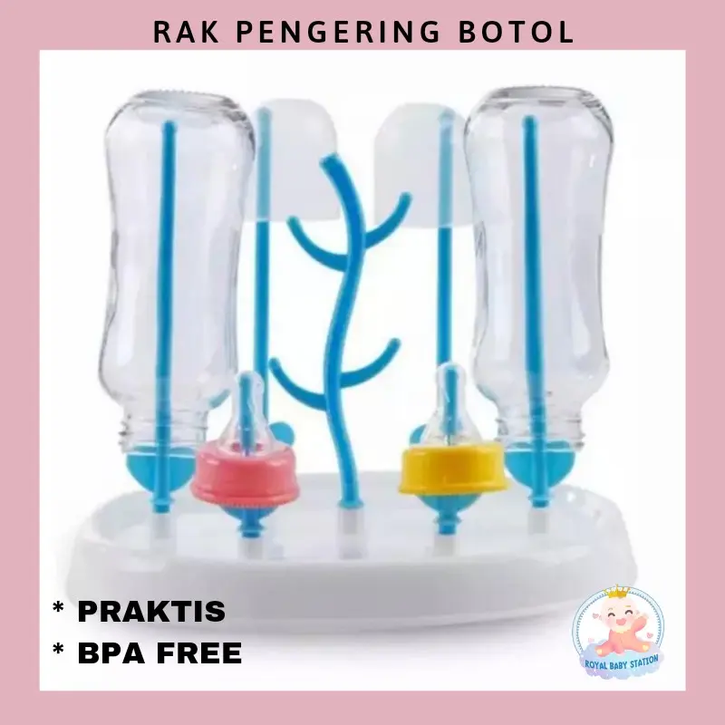 Rak Pengering Botol Susu Bayi Praktis Bottle