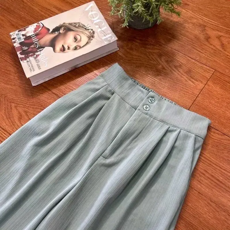 JENNIE KNIT PANTS KULOT HAIGWAIST Celana wanita hijab bawahan panjang 100 cm 3