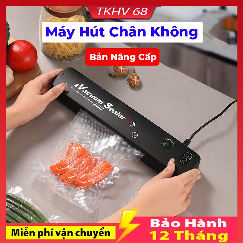 Máy Hút Chân Không Thực Phẩm, Máy Hàn Miệng Túi, Tặng Kèm 10 Túi Hút, Dụng Cụ Nhà Bếp Bảo Hành 12 Tháng 1