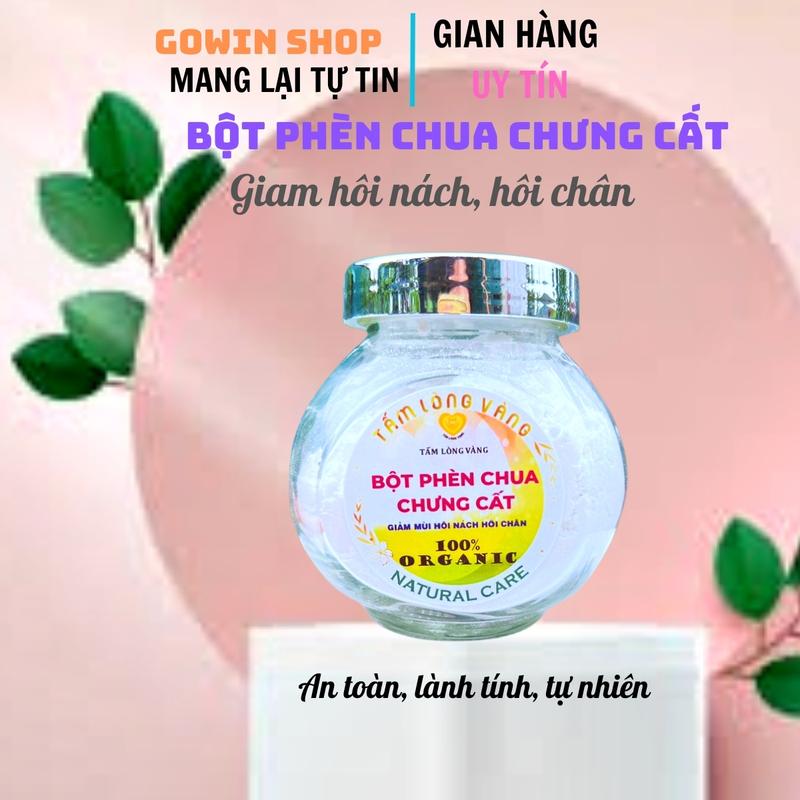 150 gam phèn chua chưng cất TLV nguyên chất khử mùi